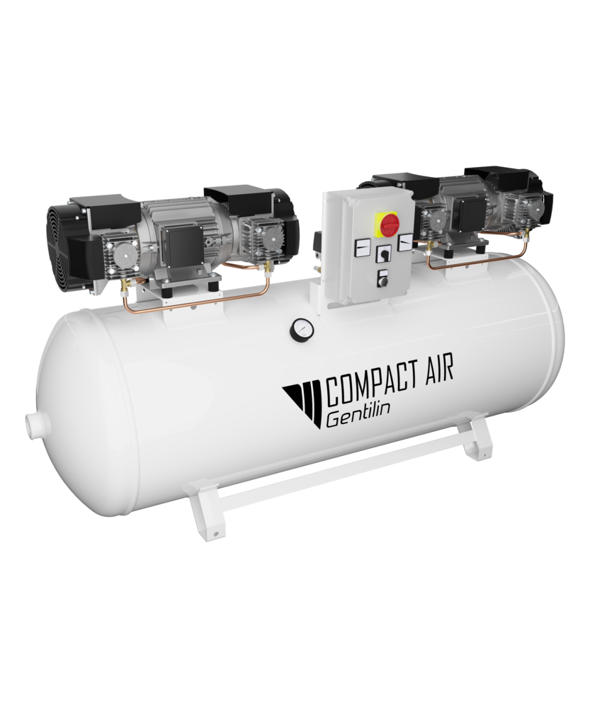 GENTILIN - Hush ESK 1320/500 - Air Compressor 400-50V-Hz