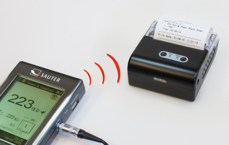 Hardiness tester wireless printing