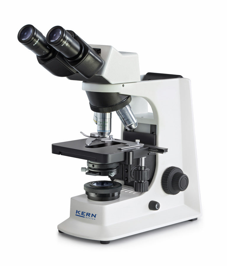 KERN Compound Microscope - OBL 156  Trinocular - Illumination (transmitted) LED - Objectives 4x,10x,40x,100x