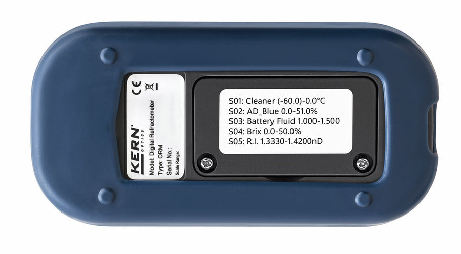 Digital Refractometer back view
