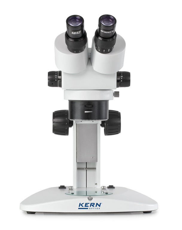 stereo microscope front view