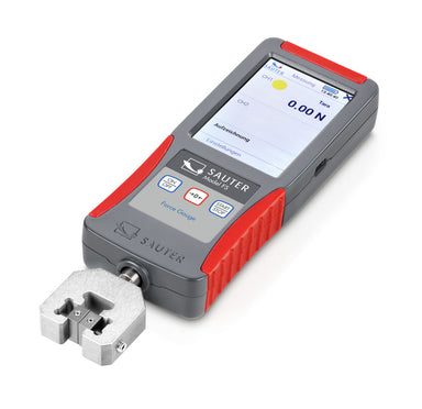 Digital force gauge with attachment 1