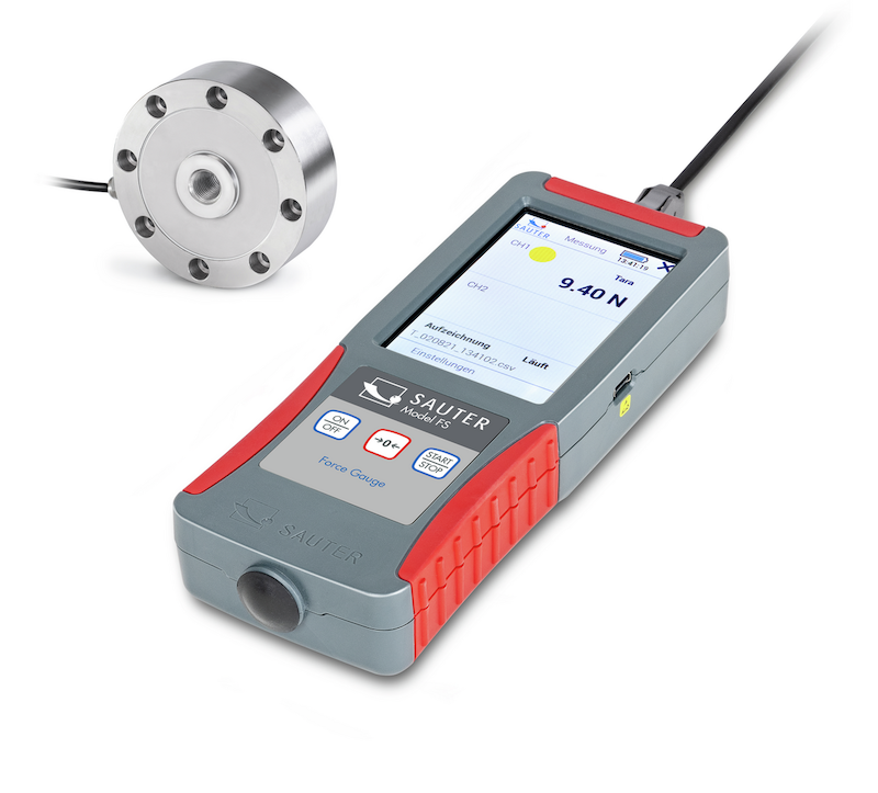 Force Gauge front view