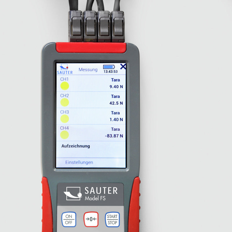 Digital force gauge Channels