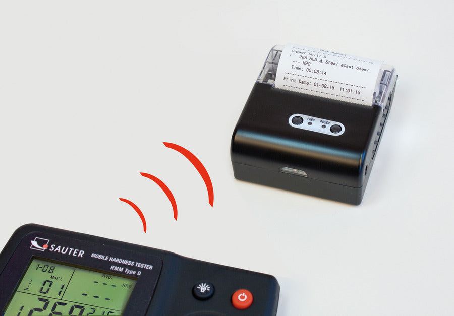 Leeb hardness tester wireless printer