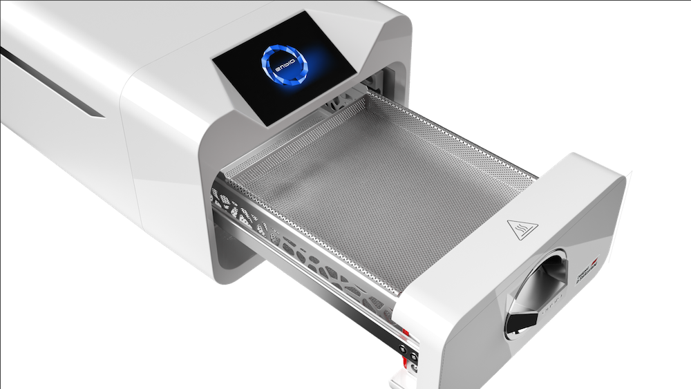 Enbio Pro with chamber opened 