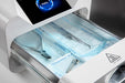 Enbio autoclave with dental instruments inside