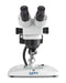 Stereo zoom microscope front view