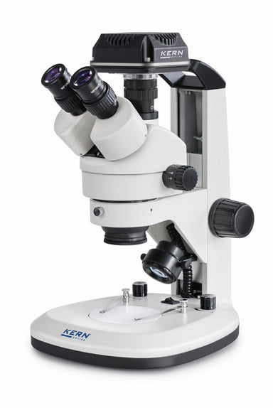 stereo zoom microscope with top LED illumination