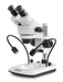 stereo zoom microscope with dual LED light guides