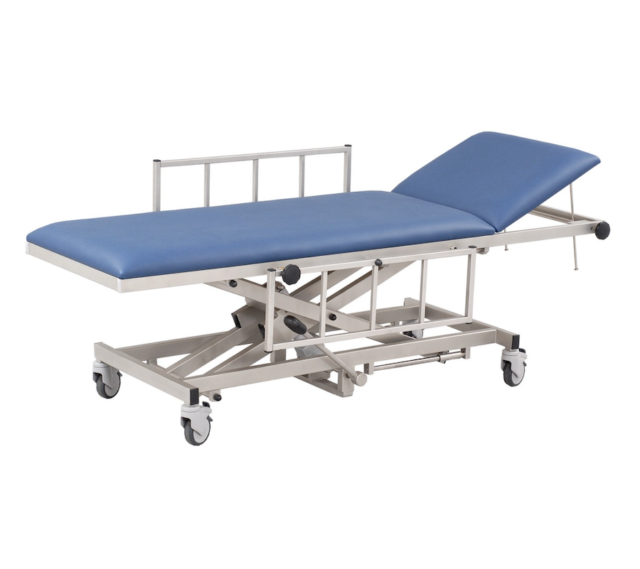 AGA MRI Patient Transport Table Hydraulic with Side Guards up to 7 Tesla
