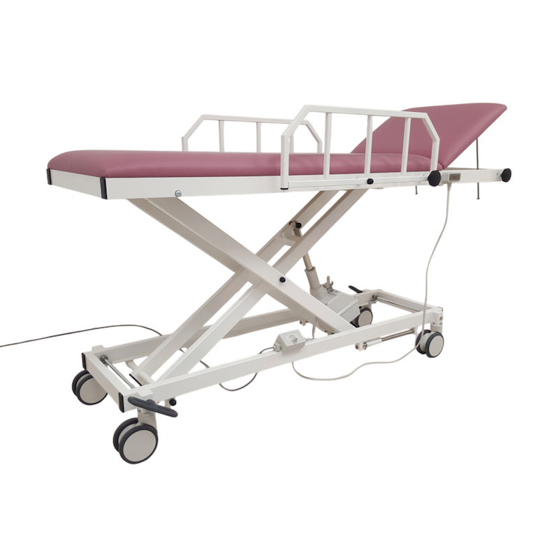 AGA Patient Transport Table Electric Height Adjustment and Side Guards (800 mm)