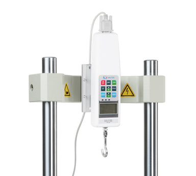 Motorised test stand with gauge