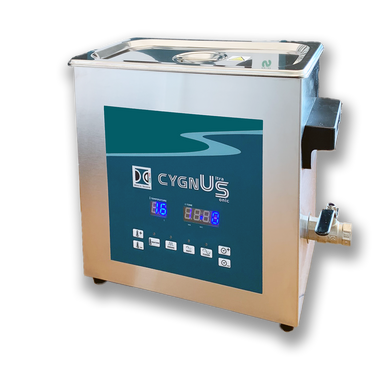 Ultrasonic cleaner front view