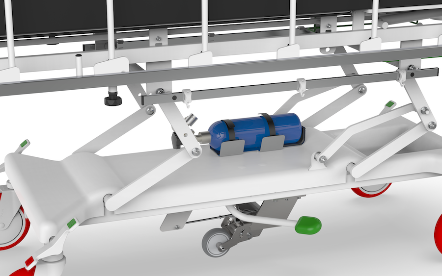 PROMA REHA URGENT TOP - Patient Transport Stretcher