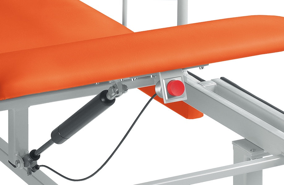 AGA Patient Transport Table with Side Guards and Push Handles