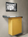 Wall Computer Cabinet yellow