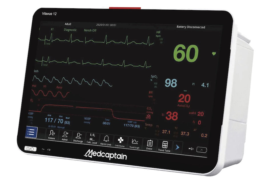 Medcaptain Vitavue 12 Patient Monitor